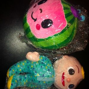 New cocomelon plush pair